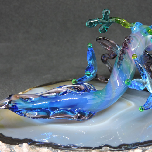 ガラスの幻獣・シーサーペント その他置物 硝子細工屋 通販 15801978