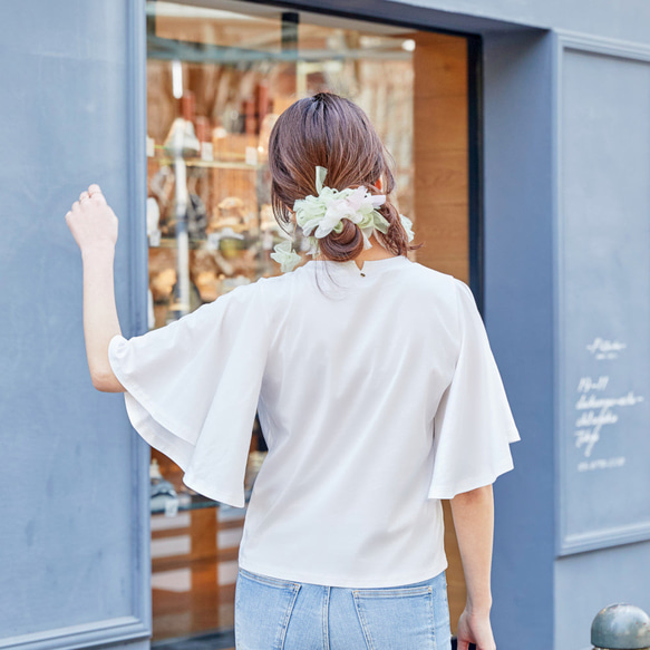 美しく風を感じる接触冷感Tシャツ｜リリィ 5枚目の画像