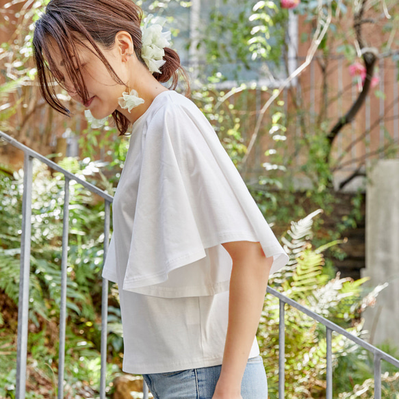 一件漂亮、觸感涼爽、感覺像風一樣的 T 卹 |百合 第9張的照片