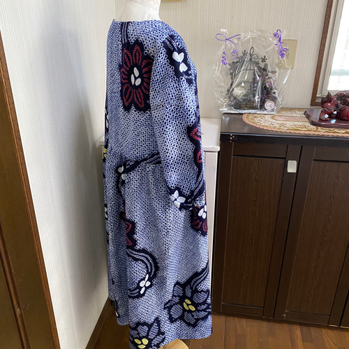 有松絞りワンピースの通販 | iichi 日々の暮らしを心地よくする