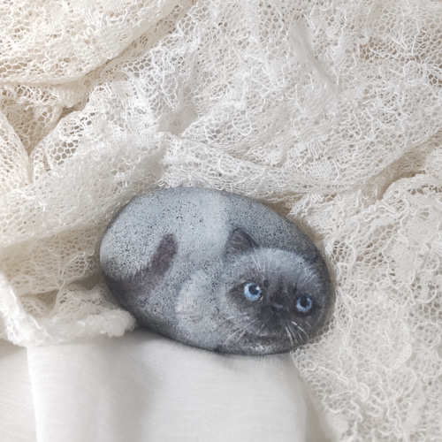美品◇スワロフスキー◇Kitten Fiona シャム猫　フィオナ　仔猫 美品◇スワロフスキー◇Kitten Fiona シャム猫 フィオナ 仔猫