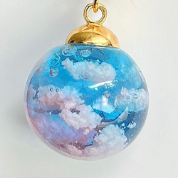 ビーナスベルト 愛の空 ハンドメイド ネックレス 空 雲 綺麗 お守り