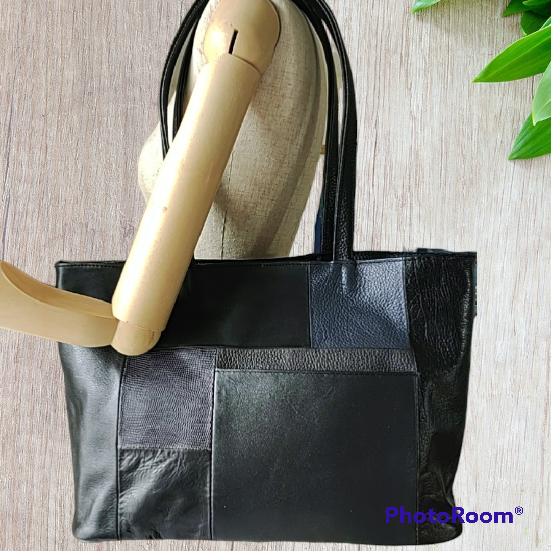 パッチワーク　トートバッグ