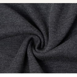 ニット半袖ワンピース　伸縮性あり　個性ウエスト　ニットワンピース　グレー　S-XL#197 11枚目の画像
