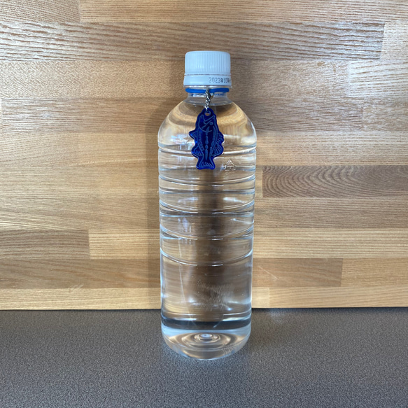 ◆厚さ3ミリ◆釣られブラックバス形名入れ傘マーカー ◆釣られているタイプ◆ペットボトルマーカー◆傘目印◆1ケ 5枚目の画像