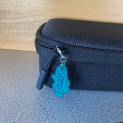 ◆厚さ3ミリ◆釣られブラックバス形名入れ傘マーカー ◆釣られているタイプ◆ペットボトルマーカー◆傘目印◆1ケ 6枚目の画像