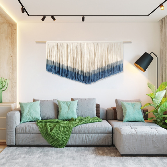 【受注製作】風景画 絵画 タペストリー 壁掛け 手作り アート 芸術 ウォールハンギング 新築祝い・新居祝い 家の装飾 cm 高さ アート 円幅 90cm ロッドを使用した壁掛けタペストリーの実際の幅は 広くなります #寝室