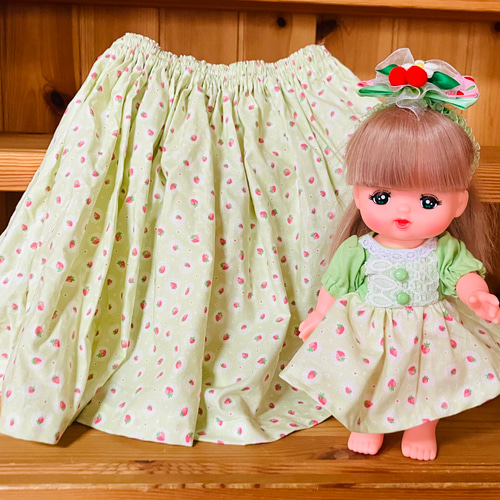 メルちゃんとお揃い♡ メルちゃん服＆ヘアバンド＆メルちゃんとお揃い