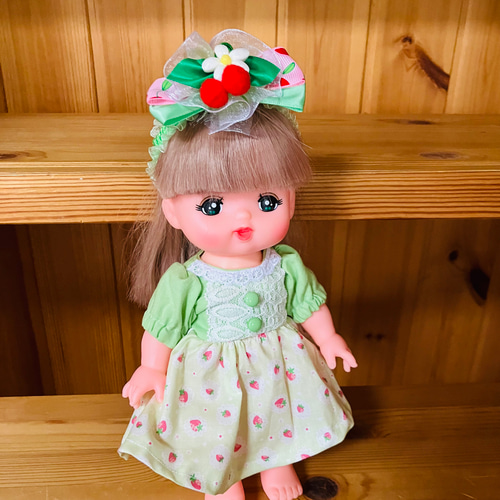 メルちゃんとお揃い♡ メルちゃん服＆ヘアバンド＆メルちゃんとお揃い