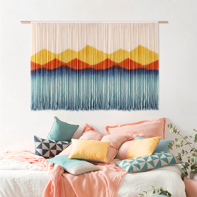 壁掛 風景画 リビング タペストリー ウォールステッカー・ウォールデコ アートポスター 北欧 新築 新居 引っ越し祝い