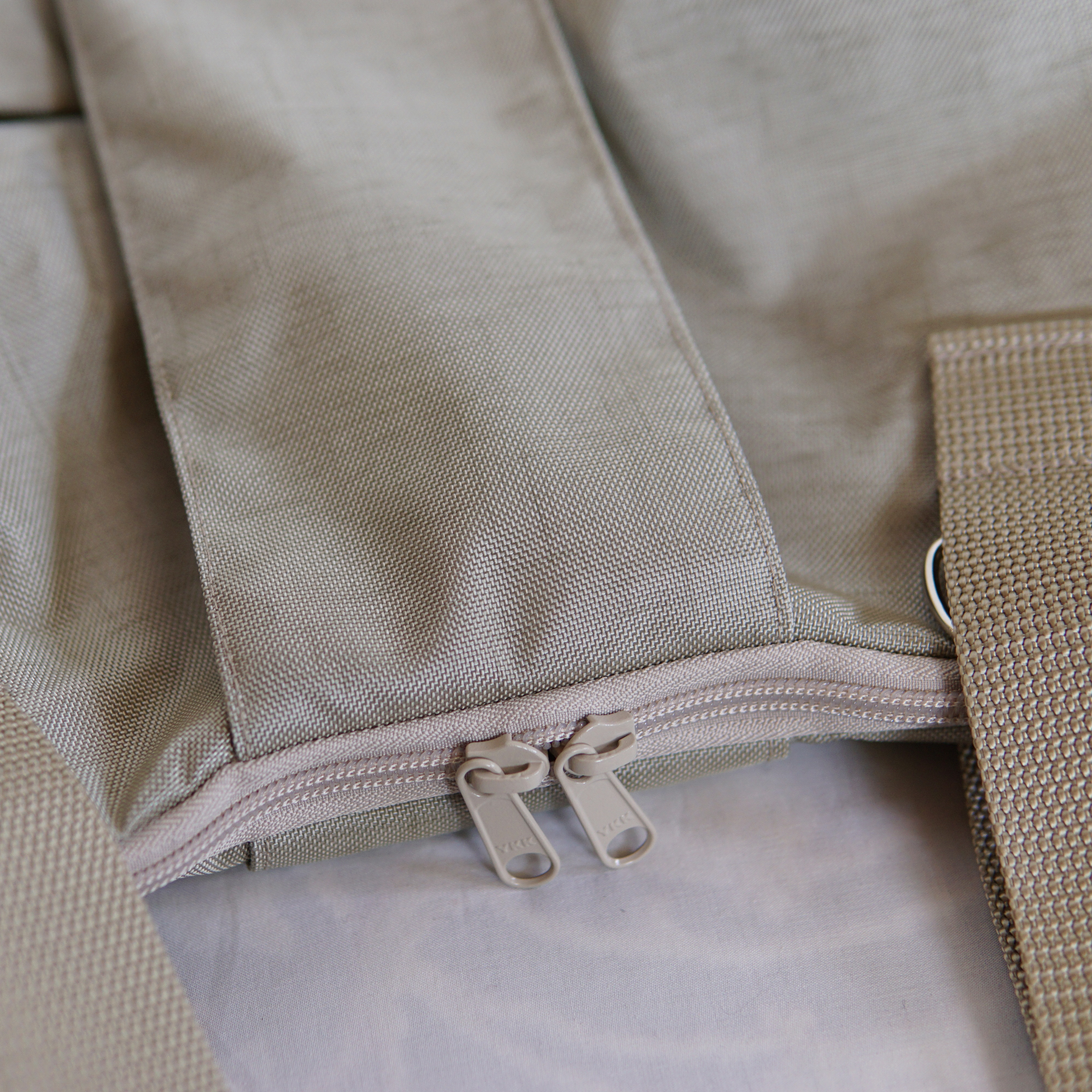 ⭐︎SALE⭐︎ナイロンのリボンボストンバッグ【シャンパンゴールド】