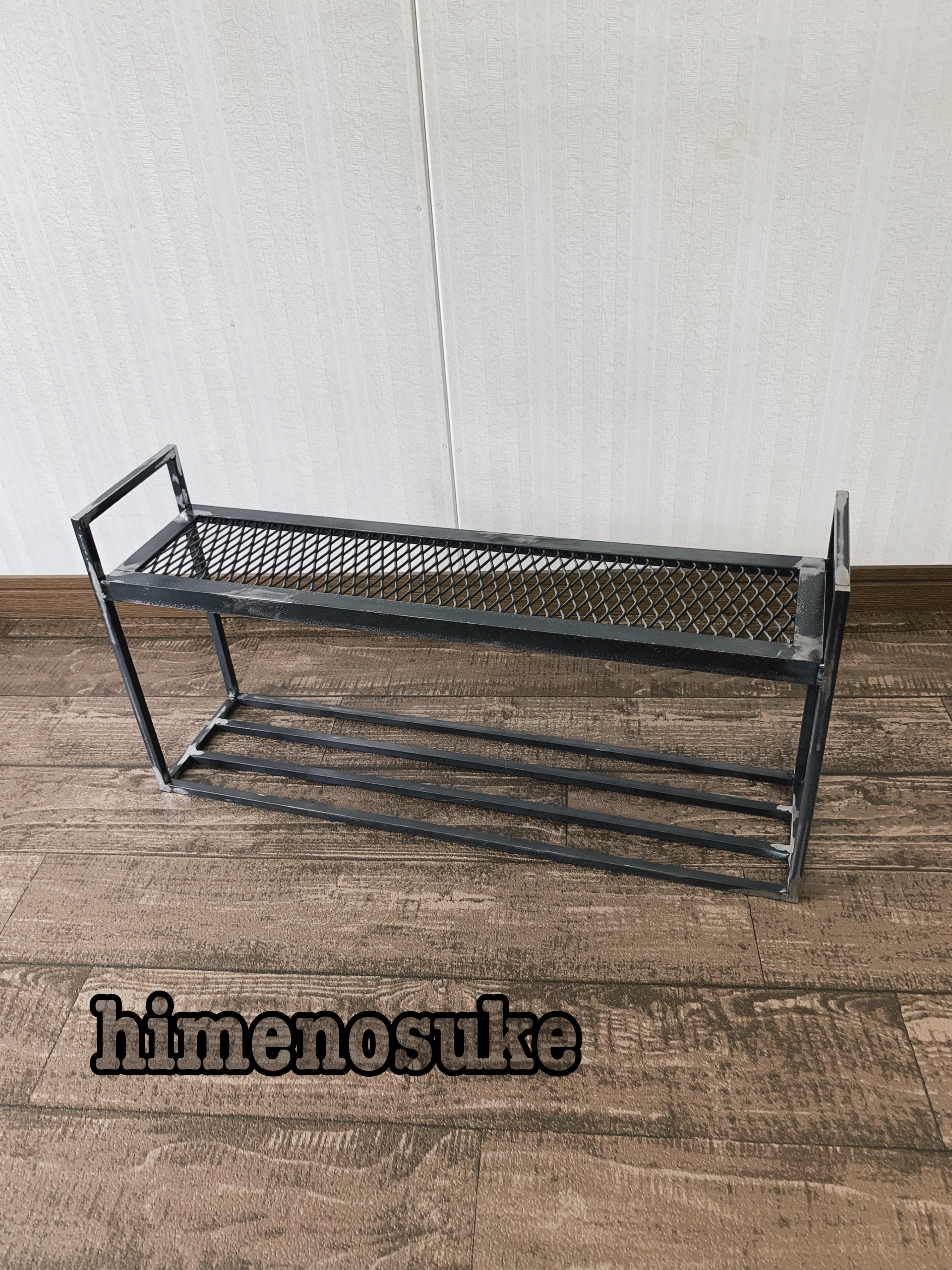 ☆送料込み☆アイアン家具　即購入OK 男前　インダストリアル　インテリア　花台　什器