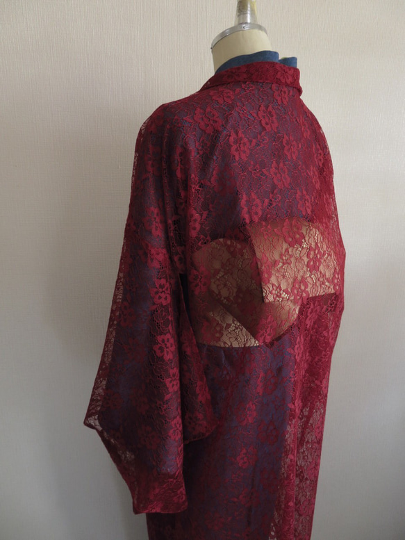 お値下げしました。上品な花柄が魅力のオートクチュールに使用する日本  