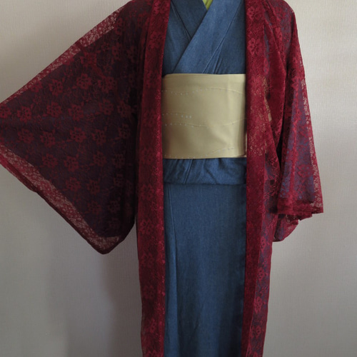 お値下げしました。上品な花柄が魅力のオートクチュールに使用する日本