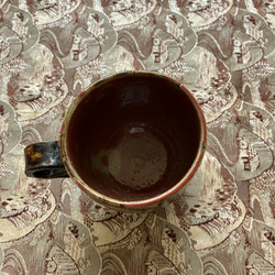 樹木模様のインパクトのあるカップ 3枚目の画像