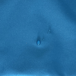 仲良しパンダ親子ペタンコバッグ　水筒入れサイズ　ミッドナイトブルー切替　ブルー　29×18 5枚目の画像