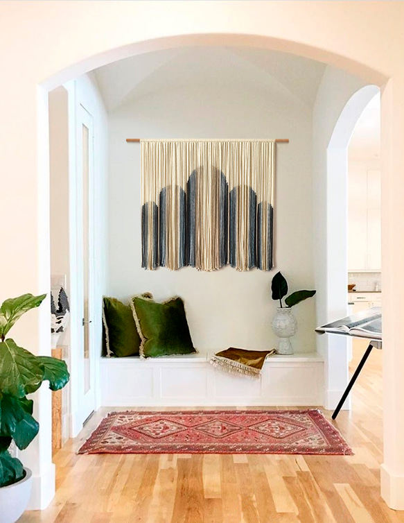 【受注製作】風景画 絵画 タペストリー 壁掛け 手作り アート 芸術 ウォールハンギング 新築祝い・新居祝い 家の装飾 cm アート 高さ タペストリーの幅が 90cm ロッドを使用した壁掛けタペストリーの実際の幅は 広くなります #寝室 L1361072128(10400円)