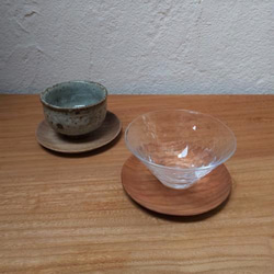 木の豆皿（チェリーorブラックウォールナット） 5枚目の画像