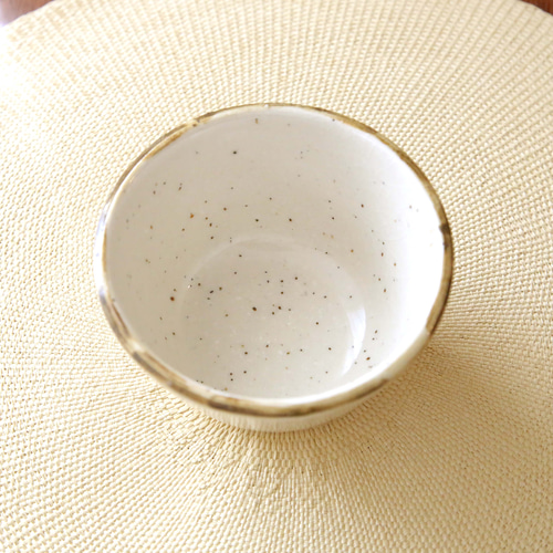 焼酎カップ フリーカップ 古代釉 白 陶器 土物 おしゃれ 和食器