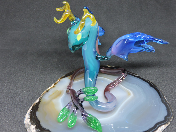 高質で安価 2型 ガラスの幻獣・ワームドラゴン その他置物 通販 硝子細工屋 置物