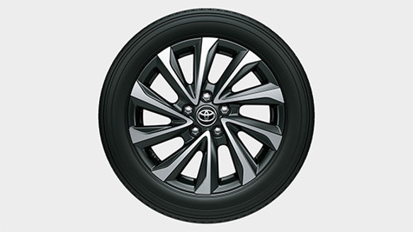 在庫処分】トミカトヨタヴォクシー用純正アルミホイール4個