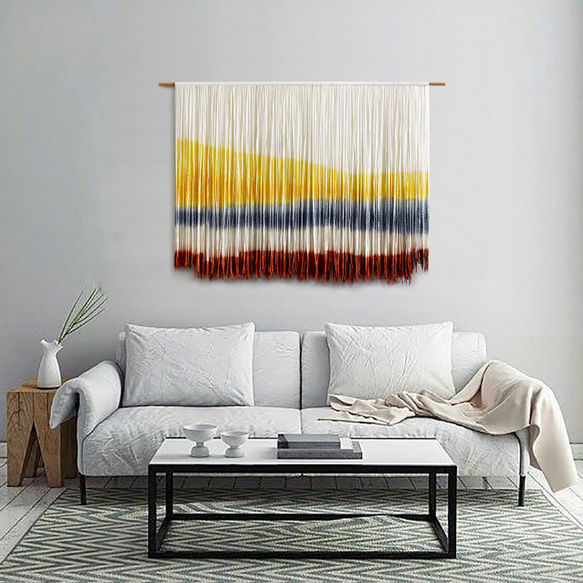 【受注製作】風景画 絵画 タペストリー 壁掛け 手作り アート 芸術 ウォールハンギング 新築祝い・新居祝い 家の装飾 タペストリー・壁掛け W1685829460(12800円)