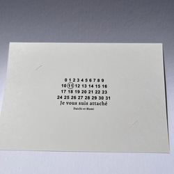 ウィリアム・モリス　ゲストカード 10枚セット 名刺サイズ　枚数 / 台紙 追加可　芳名 結婚式 7枚目の画像