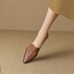 ★サイズ交換可能　本革製靴　ヒールシューズ　パンプス　レディース 3color 14枚目の画像