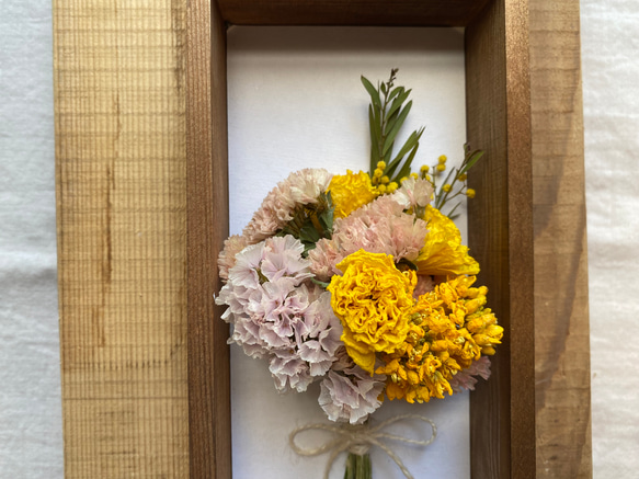 パネルに季節のお花を添えて*° 母の日 母の日ギフト 母の日のプレゼント ドライフラワー 10枚目の画像