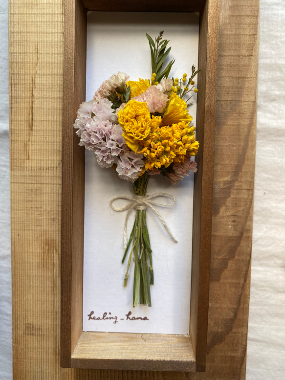 パネルに季節のお花を添えて*° 母の日 母の日ギフト 母の日のプレゼント ドライフラワー 7枚目の画像