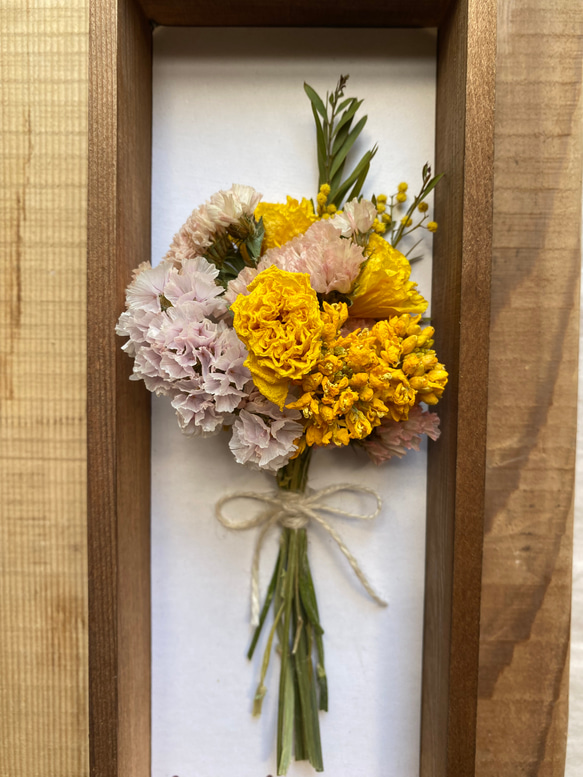 パネルに季節のお花を添えて*° 母の日 母の日ギフト 母の日のプレゼント ドライフラワー 8枚目の画像