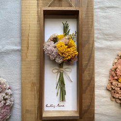 パネルに季節のお花を添えて*° 母の日 母の日ギフト 母の日のプレゼント ドライフラワー 9枚目の画像