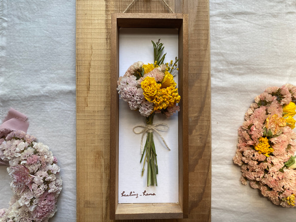 パネルに季節のお花を添えて*° 母の日 母の日ギフト 母の日のプレゼント ドライフラワー 9枚目の画像