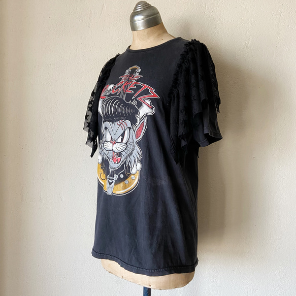 vintage remake T-shirt (the rocketz) 7枚目の画像