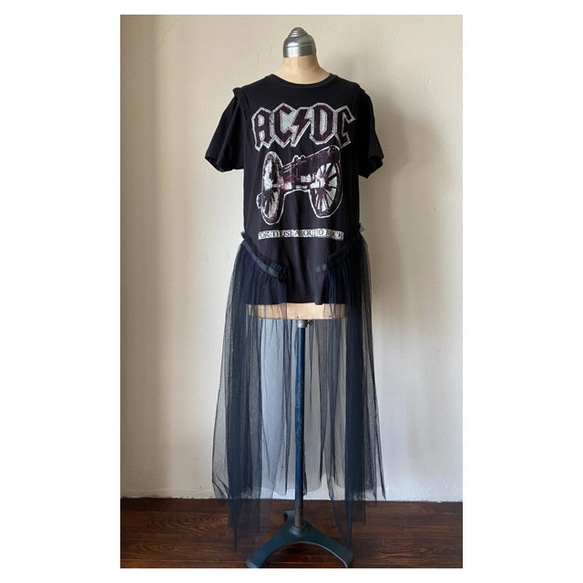 vintage remake T-shirt (AC/DC) 6枚目の画像