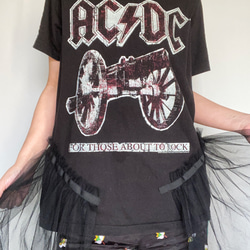 vintage remake T-shirt (AC/DC) 2枚目の画像