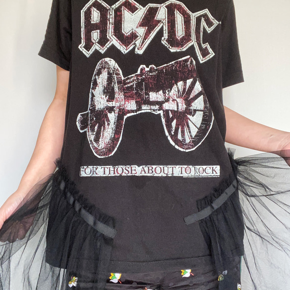 vintage remake T-shirt (AC/DC) 2枚目の画像