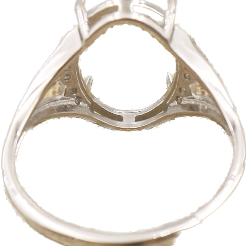 リング空枠 オーバル15×10 フリーサイズ 指輪・リング hathor2023 通販