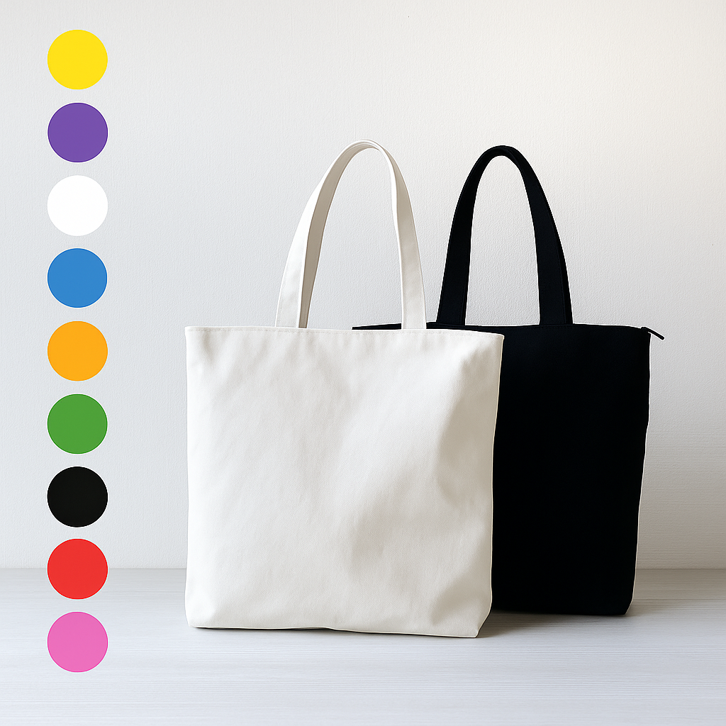 推し活トートバッグ！今日、あなたに会える幸せ/ジャンボうちわ対応ファスナー付き