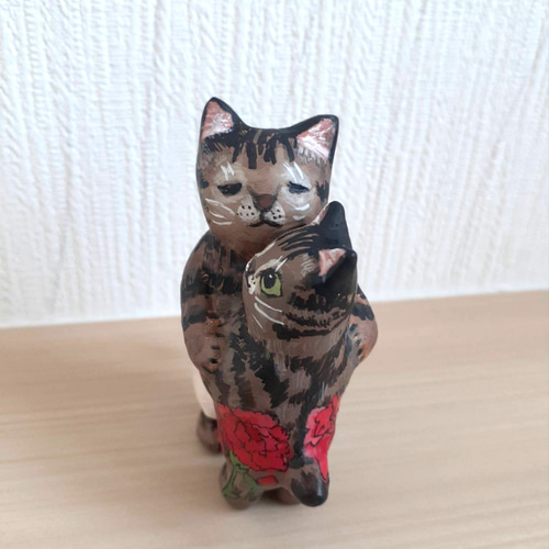 キジトラ猫ちゃん母の日プレゼント その他置物 ひなき 通販 15808118