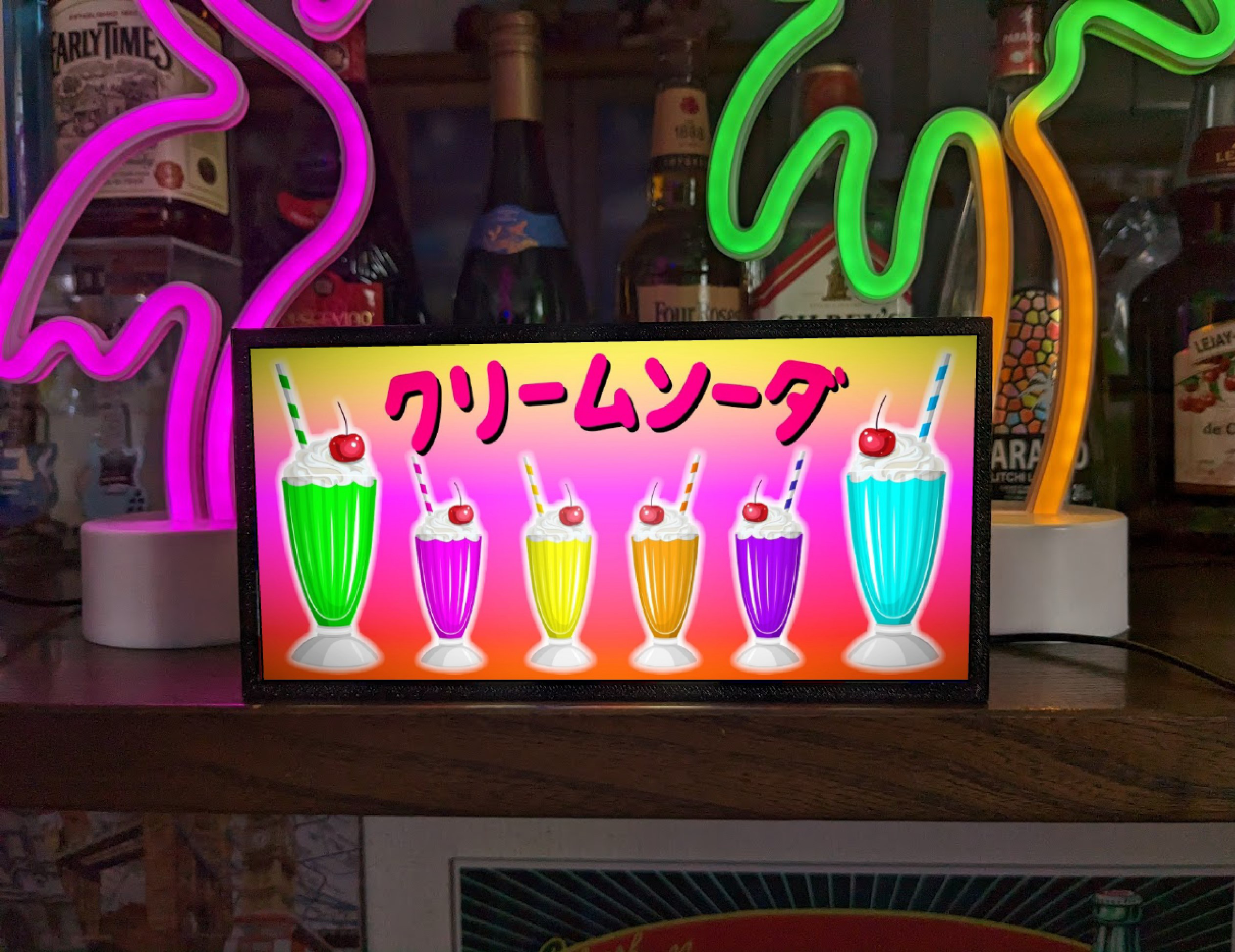 クリームソーダ コーラ サイダー 喫茶 カフェ 昭和レトロ
