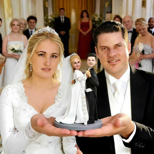 写真から作るオーダーメイドフィギュア｜結婚祝いにそっくり似顔人形