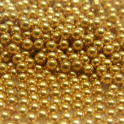 ブリオン 1.5㎜ ネイル レジン ガラスドーム加工用　黄金色 4枚目の画像