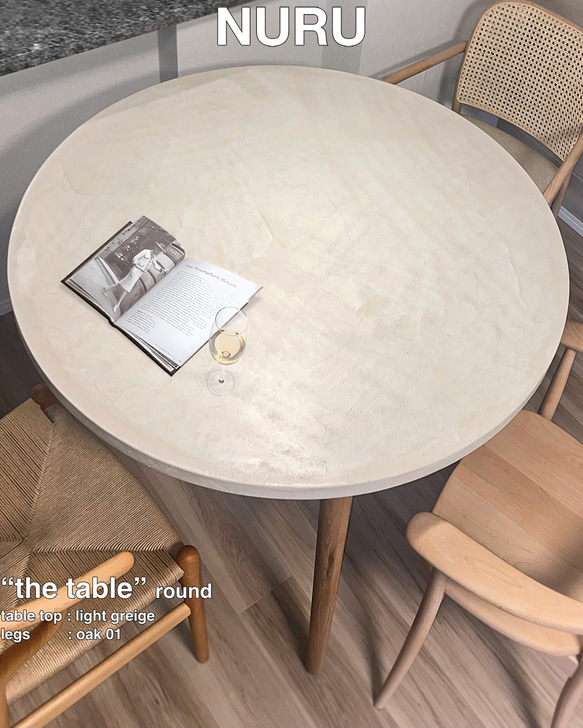 モールテックス テーブル"the table" - round 5枚目の画像