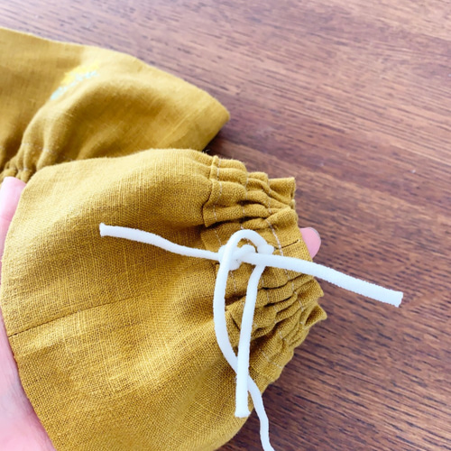 ミモザのminiアームカバー 洗い物、庭仕事に、袖落ち防止 その他