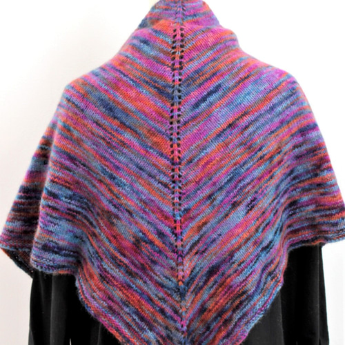 ポンチョ パープル メリノウール ポッサム 【公式通販】