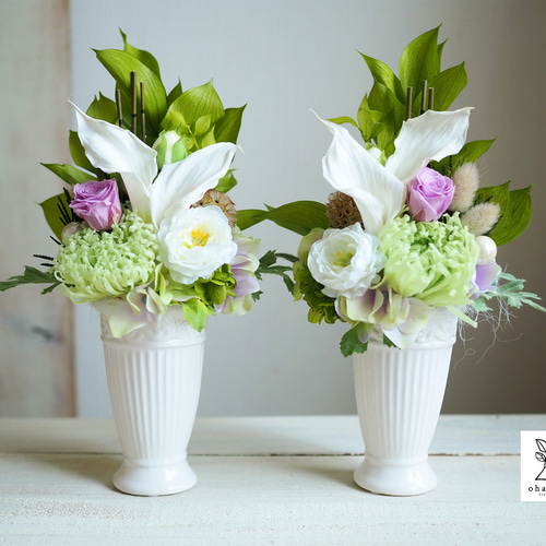 お供え・仏花/枯れないお花】プリザーブドフラワーのお手入れ