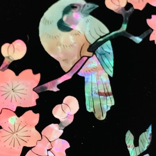 花鳥風月図　螺鈿細工　硝子額装 51tUf0Dr-qL._UF350,350_QL80_.jpg
