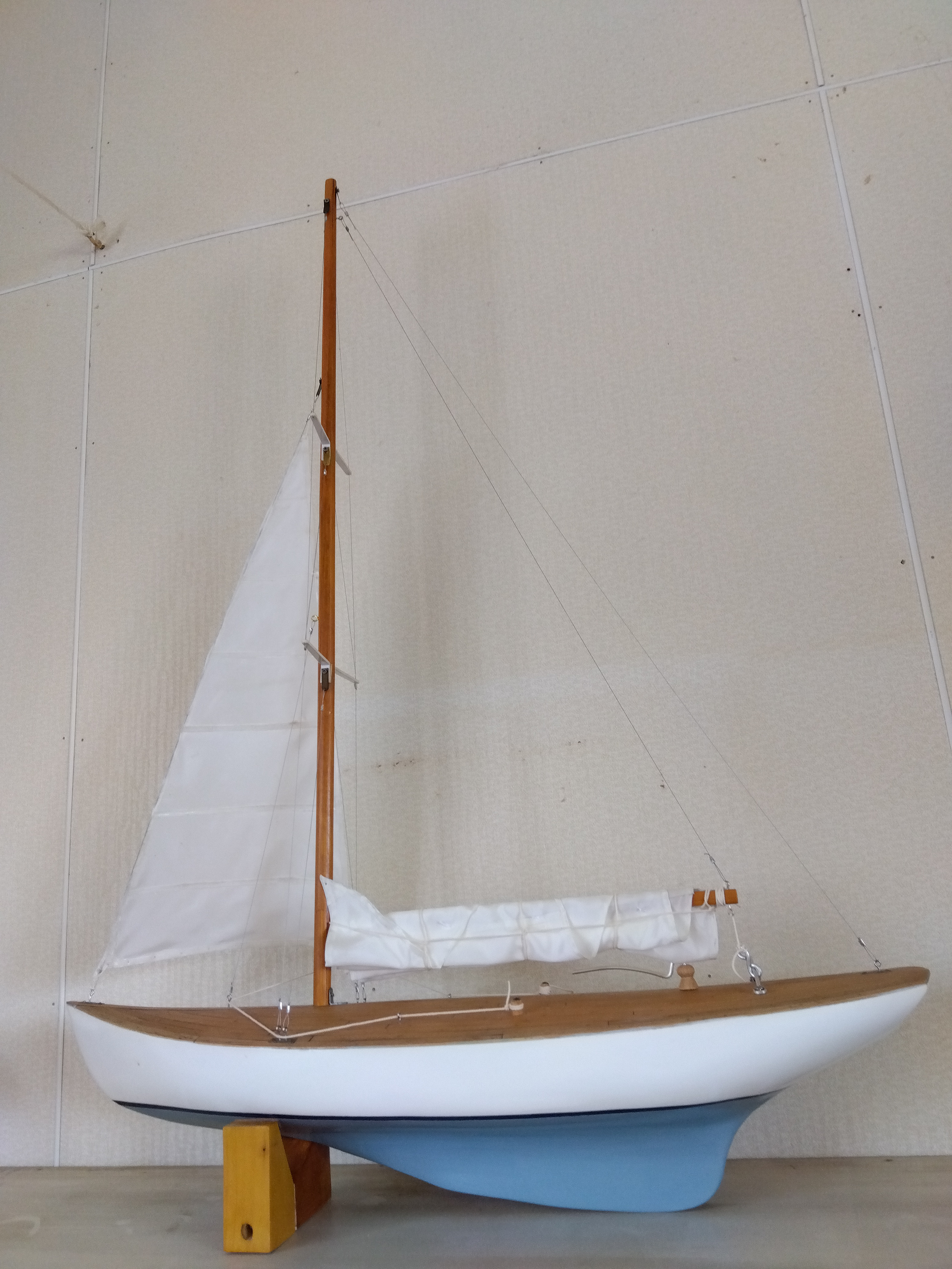 希少品 骨董品 アンティーク 木製ヨット 80年前 Amazon.co.jp: SAILINGSTORY 木製ヨット装飾ヨットモデル船
