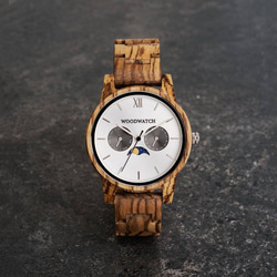 【オランダから直輸入】ウッドウォッチ木製腕時計 Classic – 40mm Camo 4枚目の画像